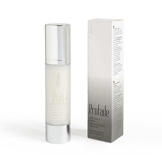 500 COSMETICS Profade 1 Gel Hidratante para Cicatrizes e Pele Tatuada, embalagem e textura.