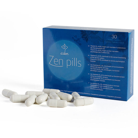 Embalagem de 500 COSMETICS Zen Pills Cápsulas para Reduzir a Ansiedade