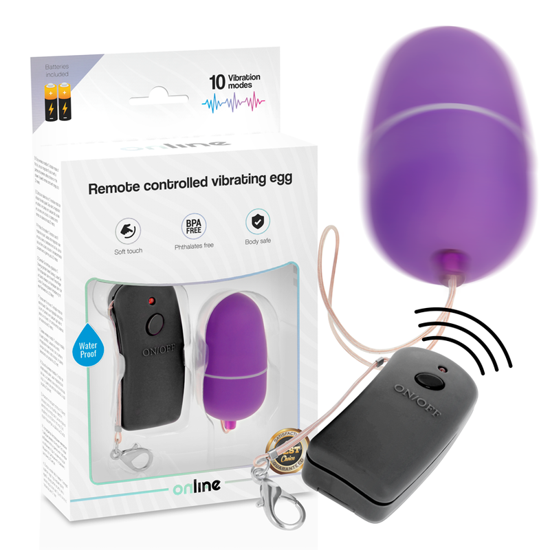Huevo Vibrador con Control Remoto Lils