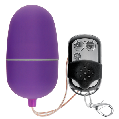 HUEVO VIBRANTE CON CONTROL REMOTO M LILA