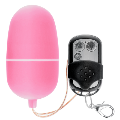 Huevo Vibrante con Control Remoto M Rosa