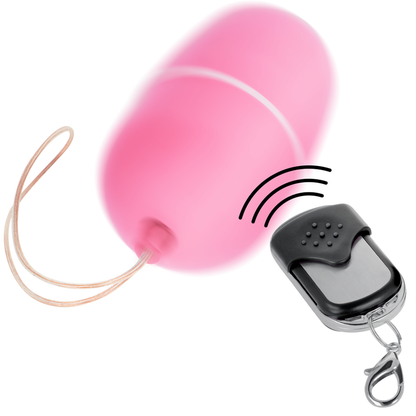 Huevo Vibrante con Control Remoto M Rosa