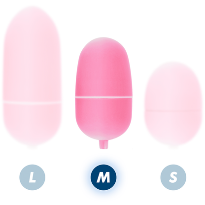 Huevo Vibrante con Control Remoto M Rosa