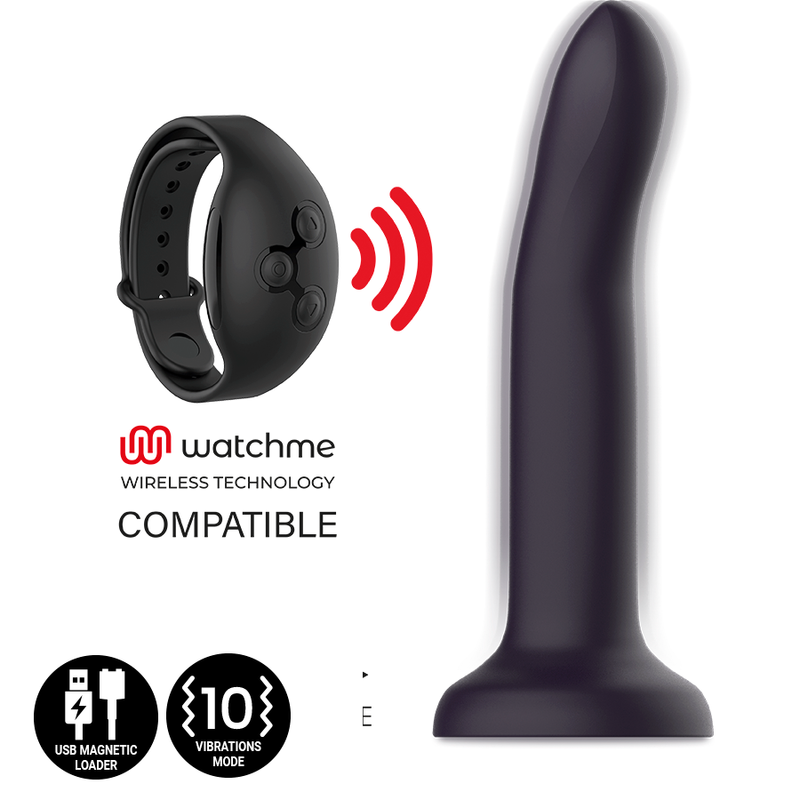 Dildo vibratório MYTHOLOGY Duman Mystic L que muda de cor com a temperatura