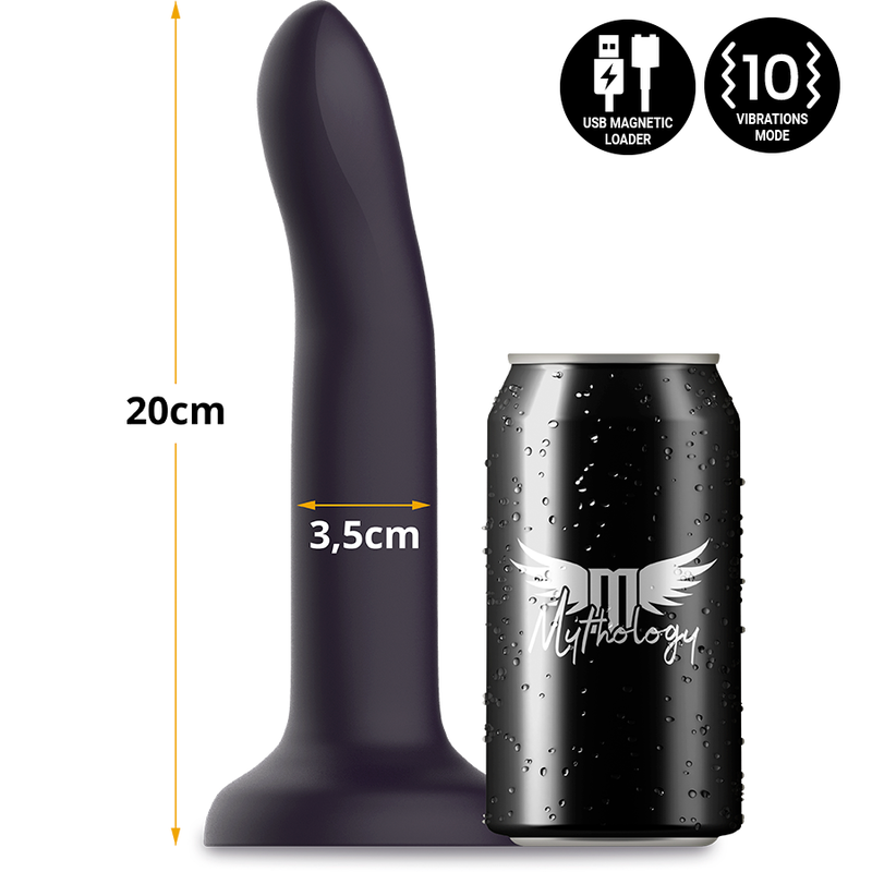 Dildo vibratório MYTHOLOGY Duman Mystic L que muda de cor com a temperatura