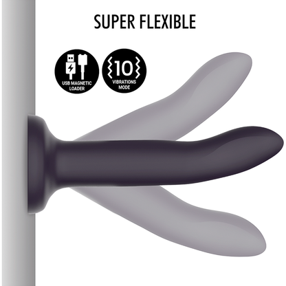 Dildo vibratório MYTHOLOGY Duman Mystic L que muda de cor com a temperatura