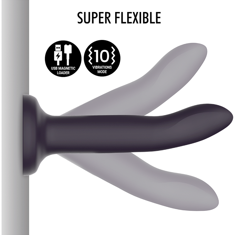 Dildo vibratório MYTHOLOGY Duman Mystic L que muda de cor com a temperatura