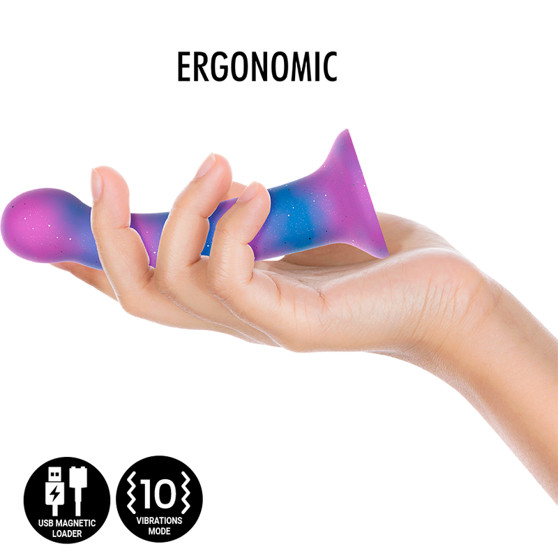 MITOLOGÍA - DION GALACTIC DILDO S - VIBRADOR WATCHME CON TECNOLOGÍA INALÁMBRICA COMPATIBLE