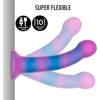 MITOLOGÍA - DION GALACTIC DILDO S - VIBRADOR WATCHME CON TECNOLOGÍA INALÁMBRICA COMPATIBLE