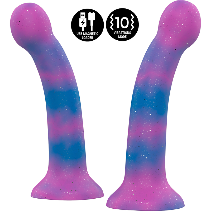 MITOLOGÍA - DION GALACTIC DILDO S - VIBRADOR WATCHME CON TECNOLOGÍA INALÁMBRICA COMPATIBLE