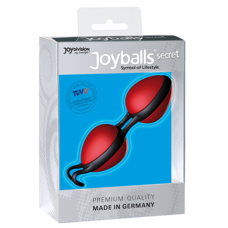 Bolas Vaginales Joyballs - Negras y Rojas Secretas