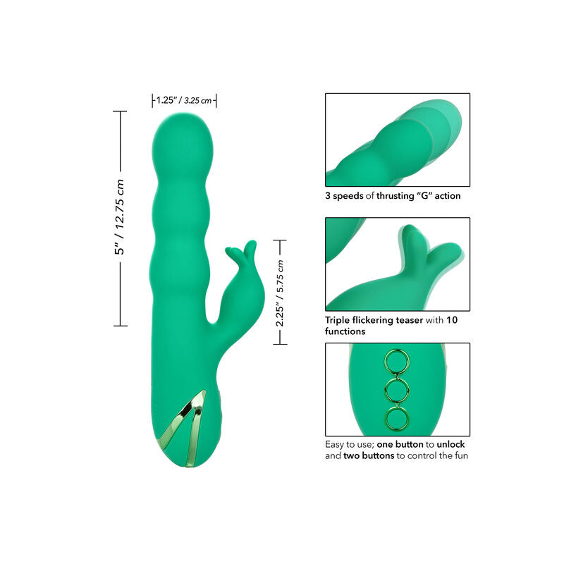 Vibrador Sonoma con Estimulador de Clítoris y Pulso