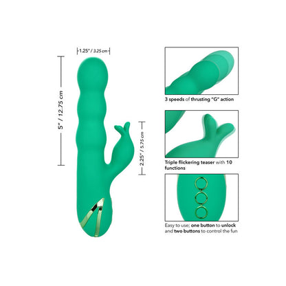 Vibrador Sonoma con Estimulador de Clítoris y Pulso