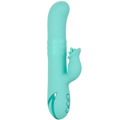 Vibrador con Rotación y Estimulador de Clítoris Bel Air Bombshell Verde Claro