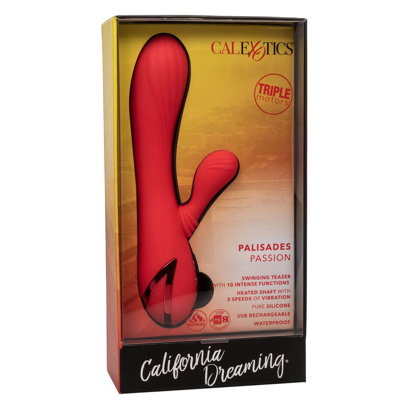 Vibrador Palisades Pasión Roja Calentable