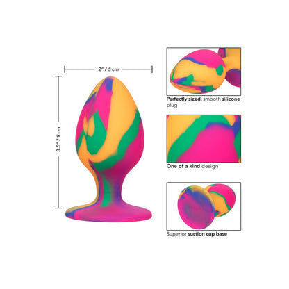 Plug Anal Grande Tie-Dye Cheeky