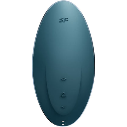 Satisfyer Estimulador e Vibrador Vulva Lover 1 Air Pulse Azul para prazer clitoriano e vulvar.