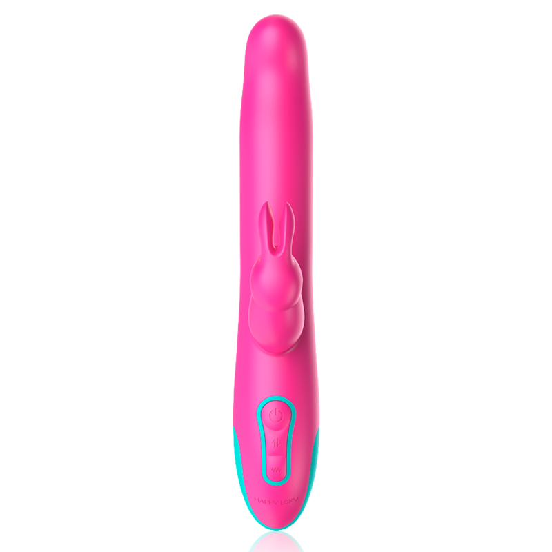 HAPPY LOKY - RELOJ VIBRADOR Y ROTATORIO PLUTO RABBIT CON TECNOLOGÍA INALÁMBRICA COMPATIBLE