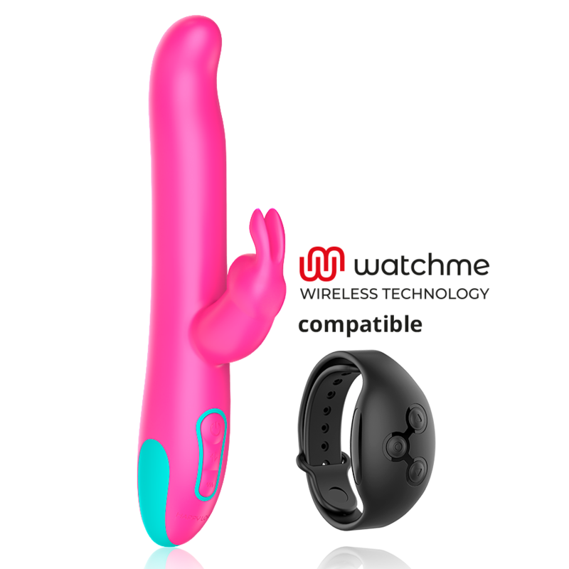 HAPPY LOKY - RELOJ VIBRADOR Y ROTATORIO PLUTO RABBIT CON TECNOLOGÍA INALÁMBRICA COMPATIBLE