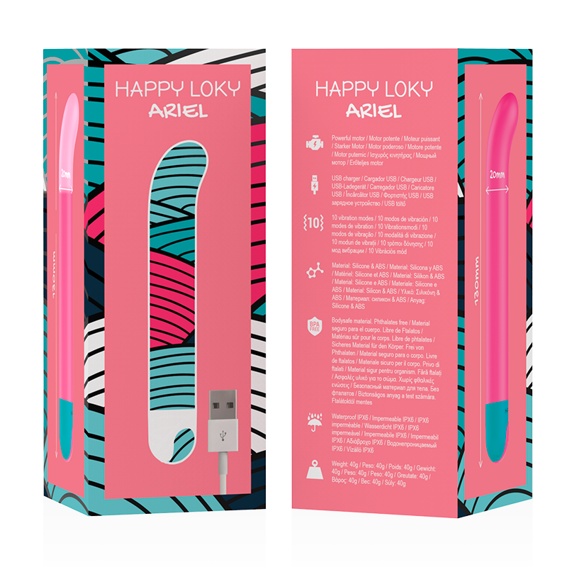 HAPPY LOKY - VIBRADOR DEL PUNTO G ARIEL