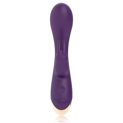 Vibrador rabbit Treasure Laurence com tecnologia Watchme e estimulação dupla.