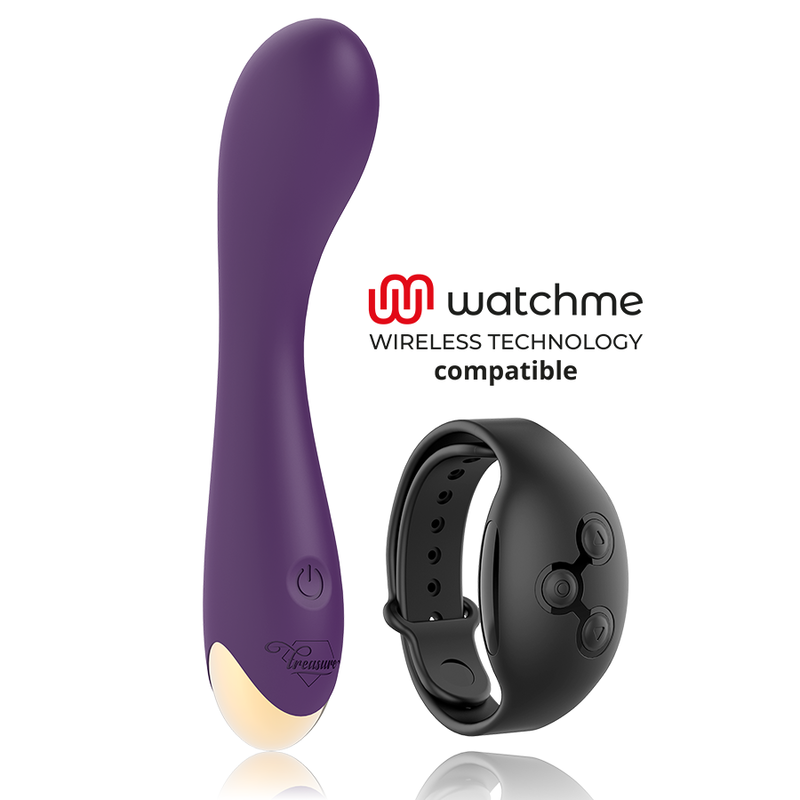 Vibrador Ponto G TREASURE Hansel com tecnologia Watchme Wireless