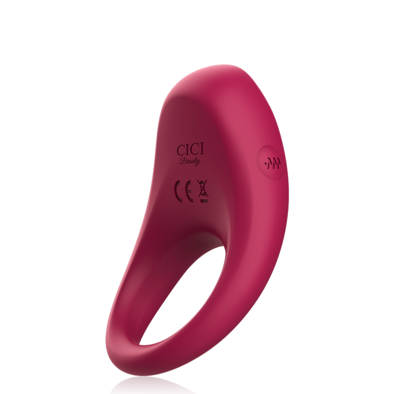 CICI BEAUTY Anel Vibrante de Silicone Premium Recarregável para estimulação a dois.