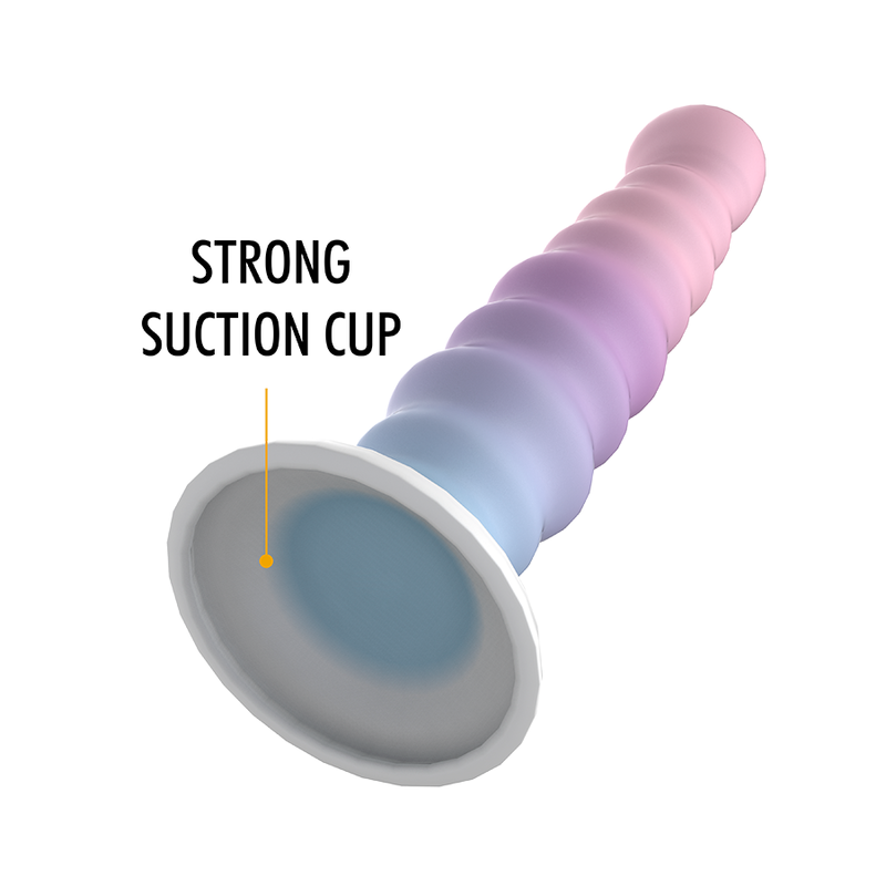 Dildo MYTHOLOGY Arian Nayade M de silicone flexível com base de sucção