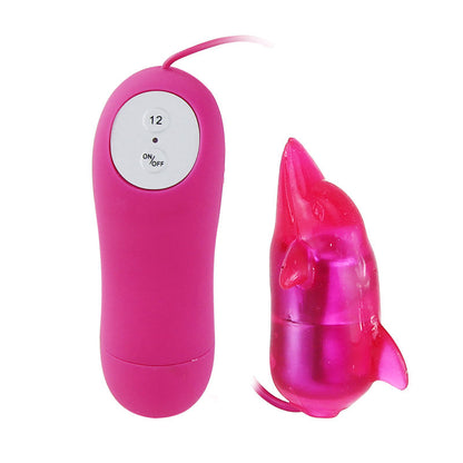 PRETTY LOVE Vibrador Golfinho Secreto com 12 Funções, em silicone lilás.