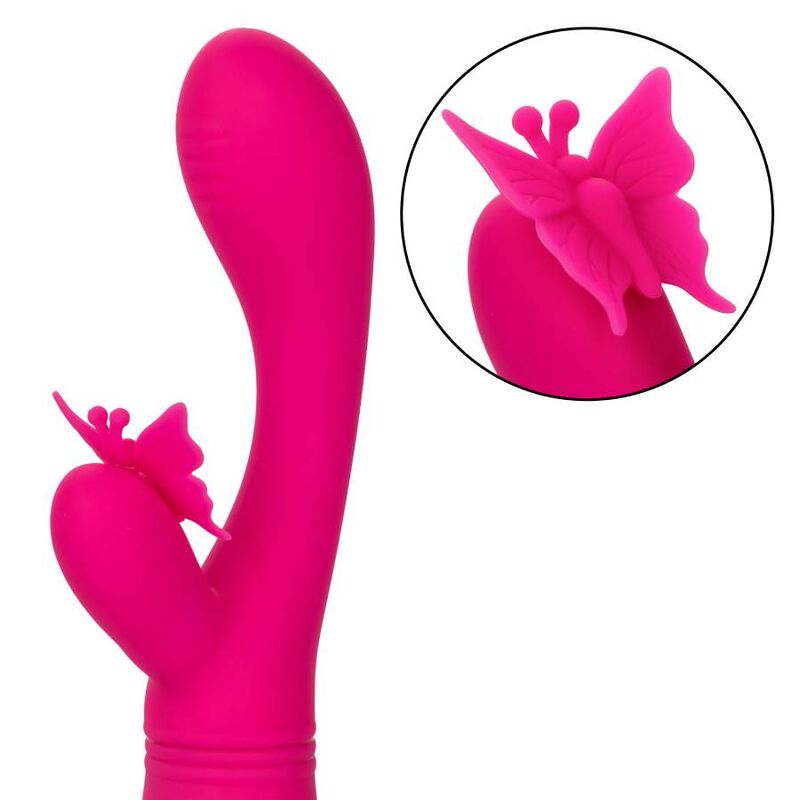 Vibrador Mariposa Flutter Kiss Rosa con Doble Estimulación