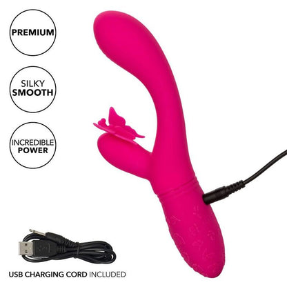 Vibrador Mariposa Flutter Kiss Rosa con Doble Estimulación