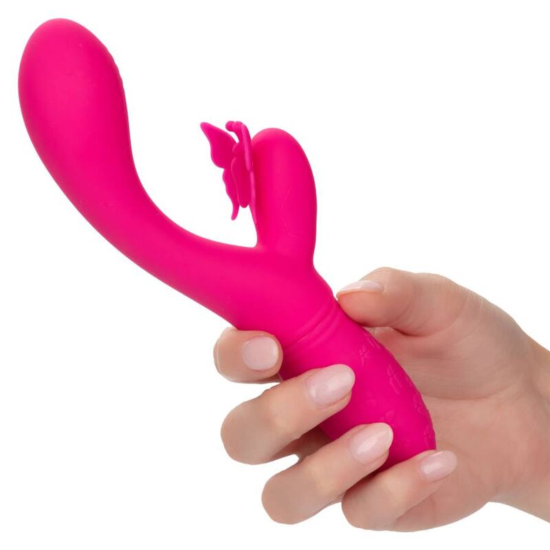 Vibrador Mariposa Flutter Kiss Rosa con Doble Estimulación