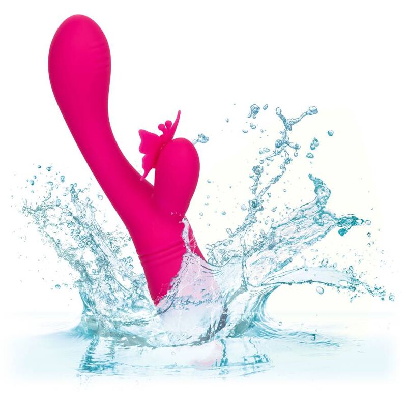 Vibrador Mariposa Flutter Kiss Rosa con Doble Estimulación