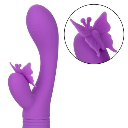 Vibrador Mariposa Beso Violeta Recargable con 10 Funciones