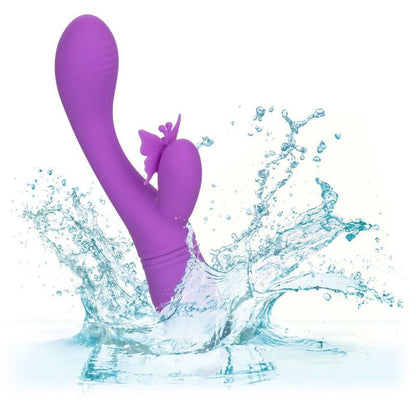 Vibrador Mariposa Beso Violeta Recargable con 10 Funciones