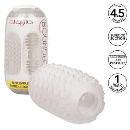 Masturbador Masculino Reversible Acanalado