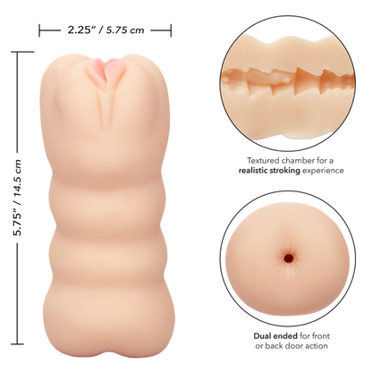 Masturbador Masculino Doble Extremidad, Placer Versátil