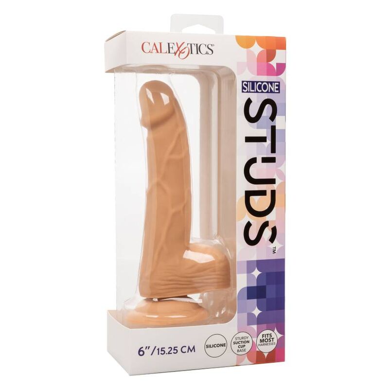 Dildo de Silicona Realista con Ventosa - 15 cm