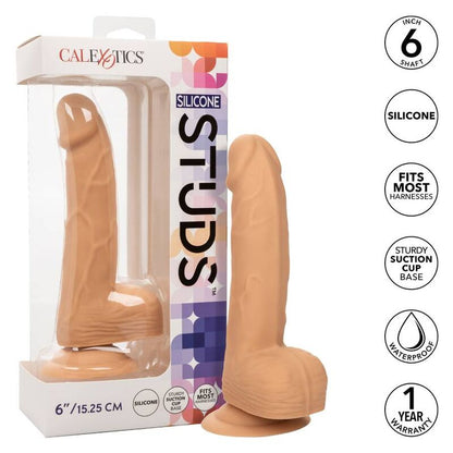 Dildo de Silicona Realista con Ventosa - 15 cm