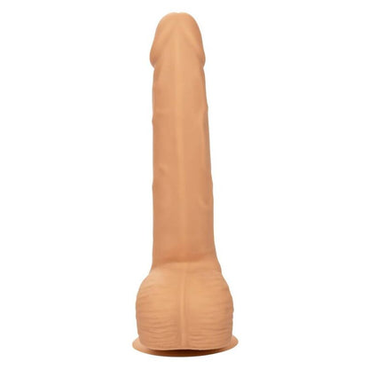 Dildo Realista de Silicona con Tachas 20.32 cm Color Piel