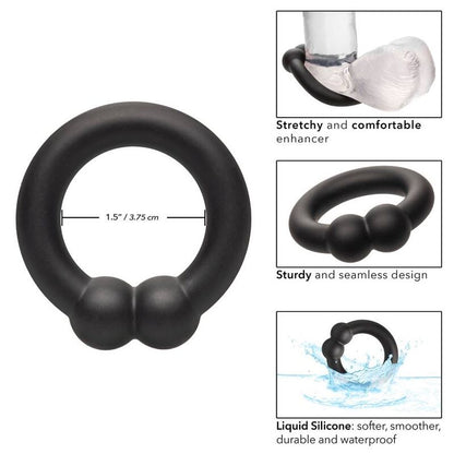 Anillo Peneano Intensificador de Músculo Alfa Negro