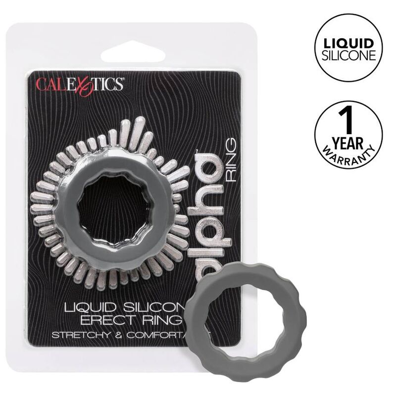 Anillo Peneano Alpha Erect Gris