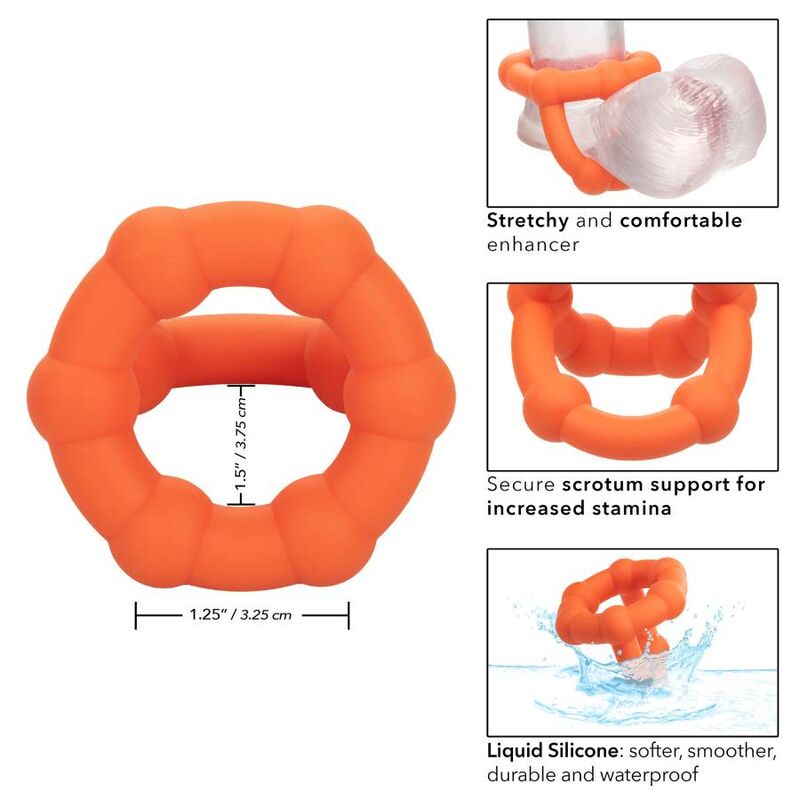 Anillo Peneano Alpha All Star Naranja