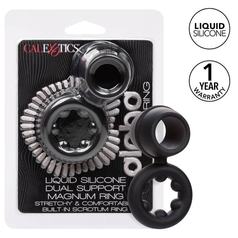 Anillo Peneano Alpha Dual Magnum Negro