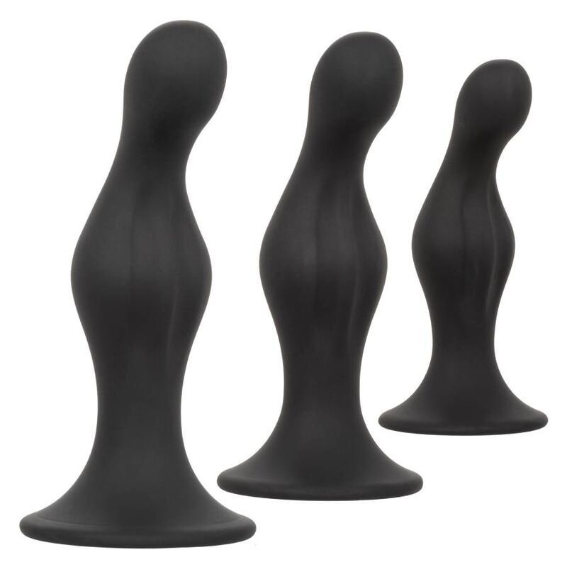 Kit de Entrenamiento Anal de Silicona Ondulada