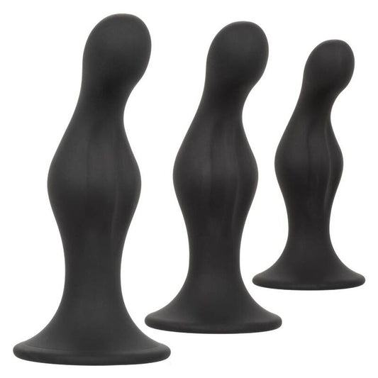 Kit de Entrenamiento Anal de Silicona Ondulada
