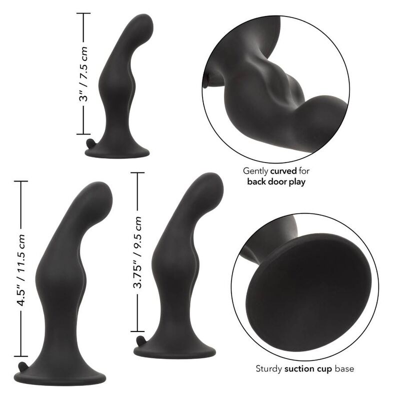 Kit de Entrenamiento Anal de Silicona Ondulada