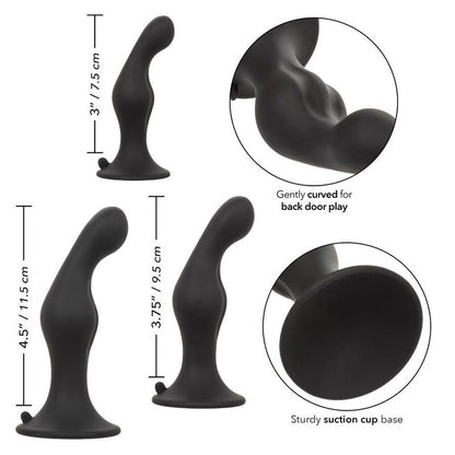 Kit de Entrenamiento Anal de Silicona Ondulada