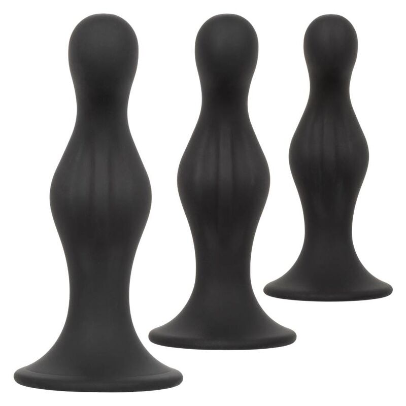 Kit de Entrenamiento Anal de Silicona Ondulada