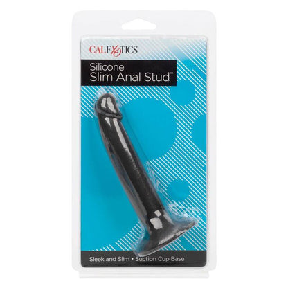 Plug Anal Delgado de Silicona con Ventosa